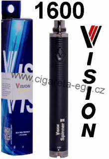 Baterie VISION Spinner 2 -Twist- 1600 mAh Black