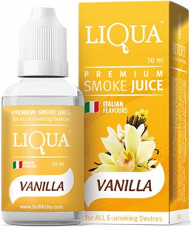 E-Liquid Liqua Vanilka 30ml 0mg  nikotin
