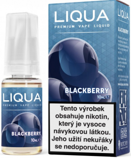LIQUA Elements Blackberry 10ml-3mg (ostružina)