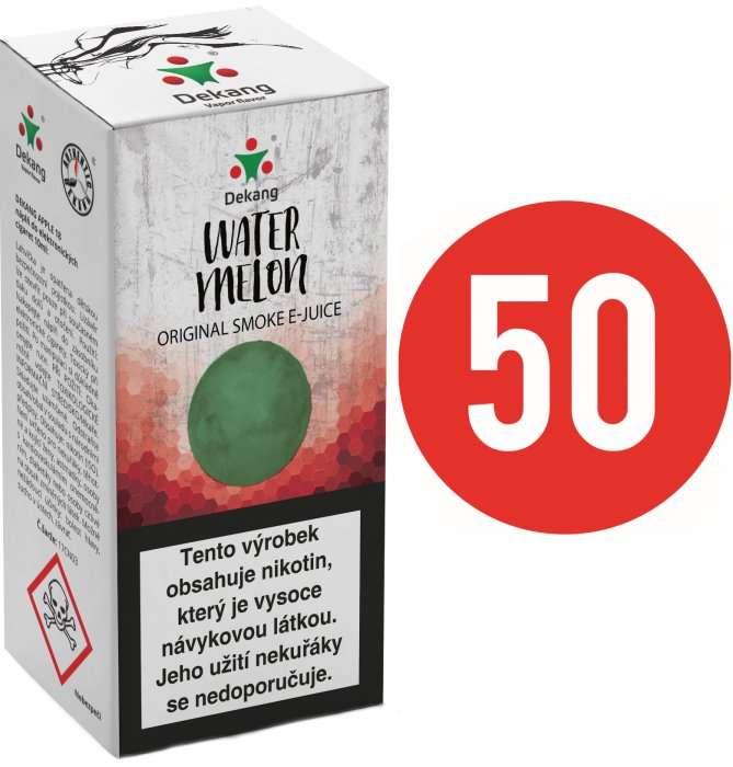 Liquid Dekang Fifty Watermelon 10ml - 18mg (Vodní meloun)