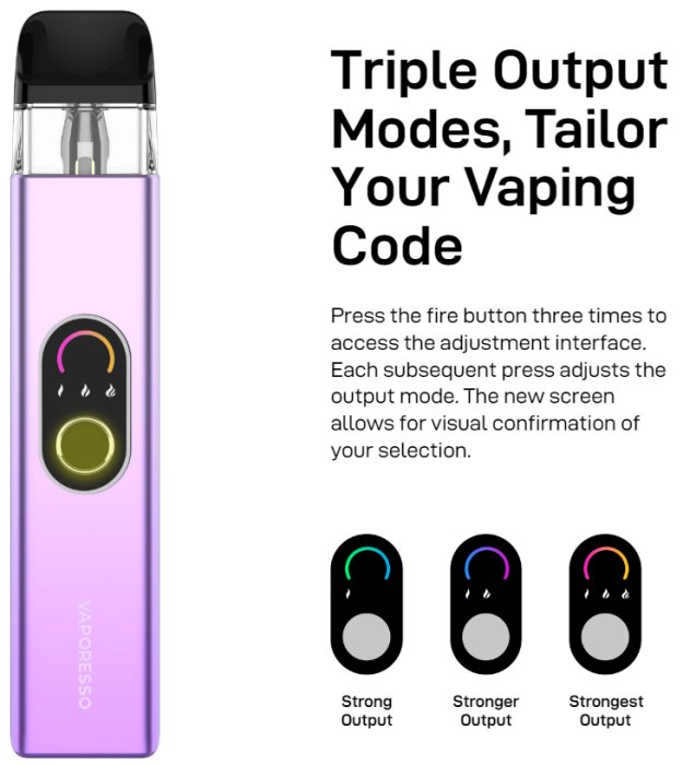 Elektronická cigareta Vaporesso XROS 4 Pod 1000mAh Pink Mint