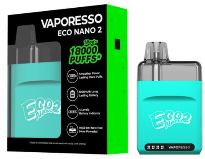 Elektronická cigareta Vaporesso ECO Nano 2 Pod 1000mAh Sunkissed Amber