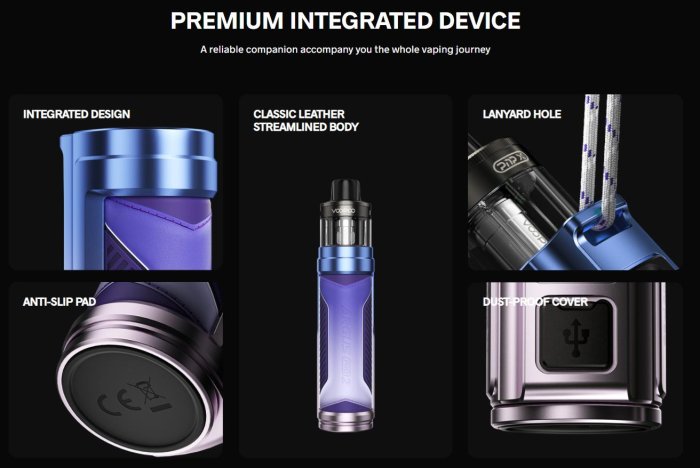 Grip VOOPOO Argus Pro 2 80W 3000mAh Full Kit Spray Black
