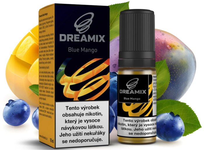 Liquid Dreamix - Borůvka a mango (Blue Mango) 10ml - 6mg