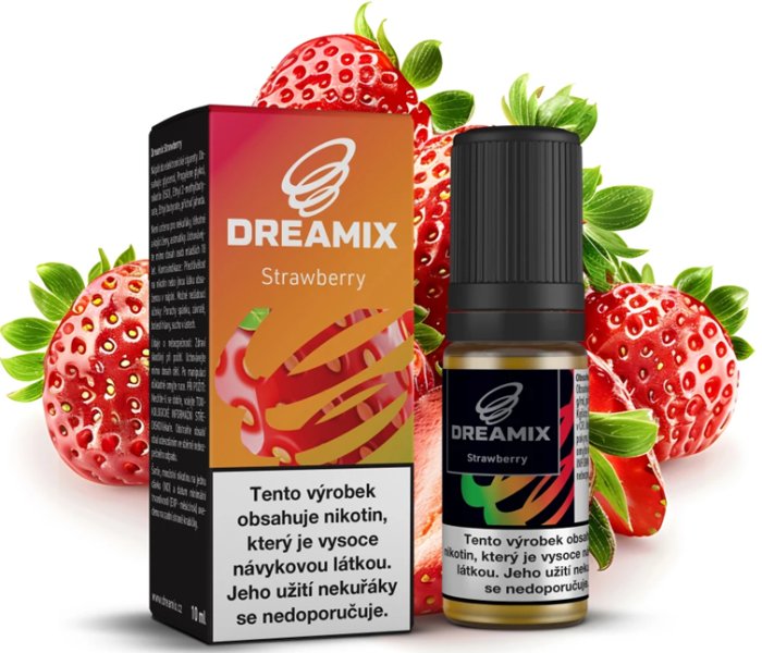 Liquid Dreamix - Jahoda (Strawberry) 10ml - 3mg