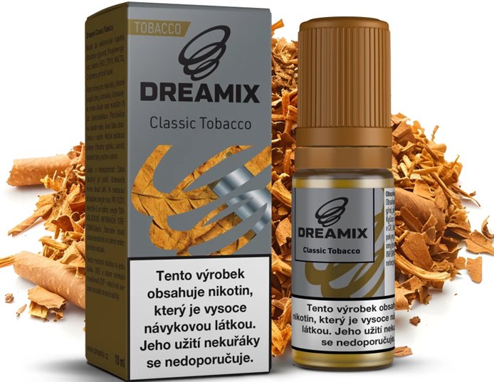 Liquid Dreamix - Klasický tabák (Classic Tobacco) 10ml - 6mg