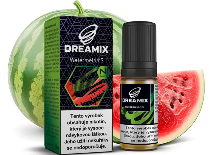 Liquid Dreamix SALT Vodní meloun (Watermelon'S) 10ml - 20mg