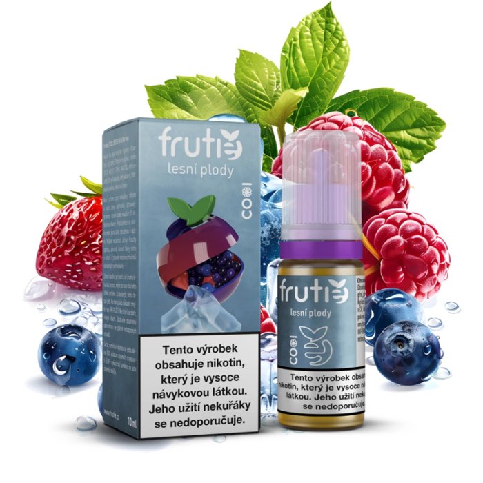 Liquid Frutie COOL 50/50 - Lesní plody (Wild Berries) 10ml - 18mg