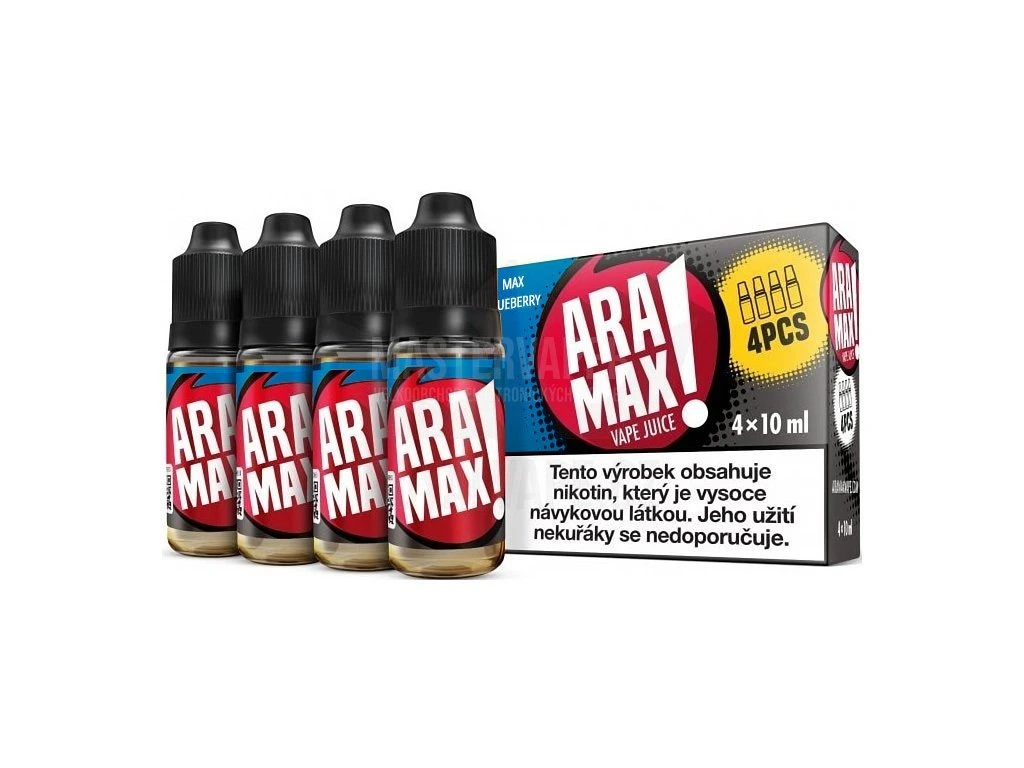 Liquid ARAMAX 4Pack Blueberry 4x10ml-6mg