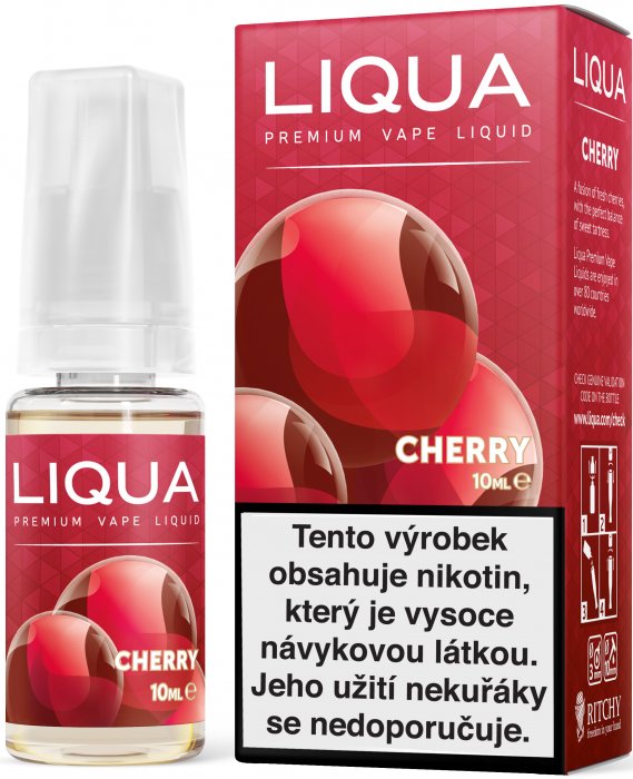 Liquid LIQUA CZ Elements Cherry 10ml-18mg (třešeň)