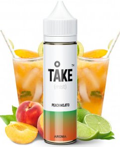 Příchuť ProVape Take Mist S&V 10ml: Peach Mojito (Broskvové mojito)