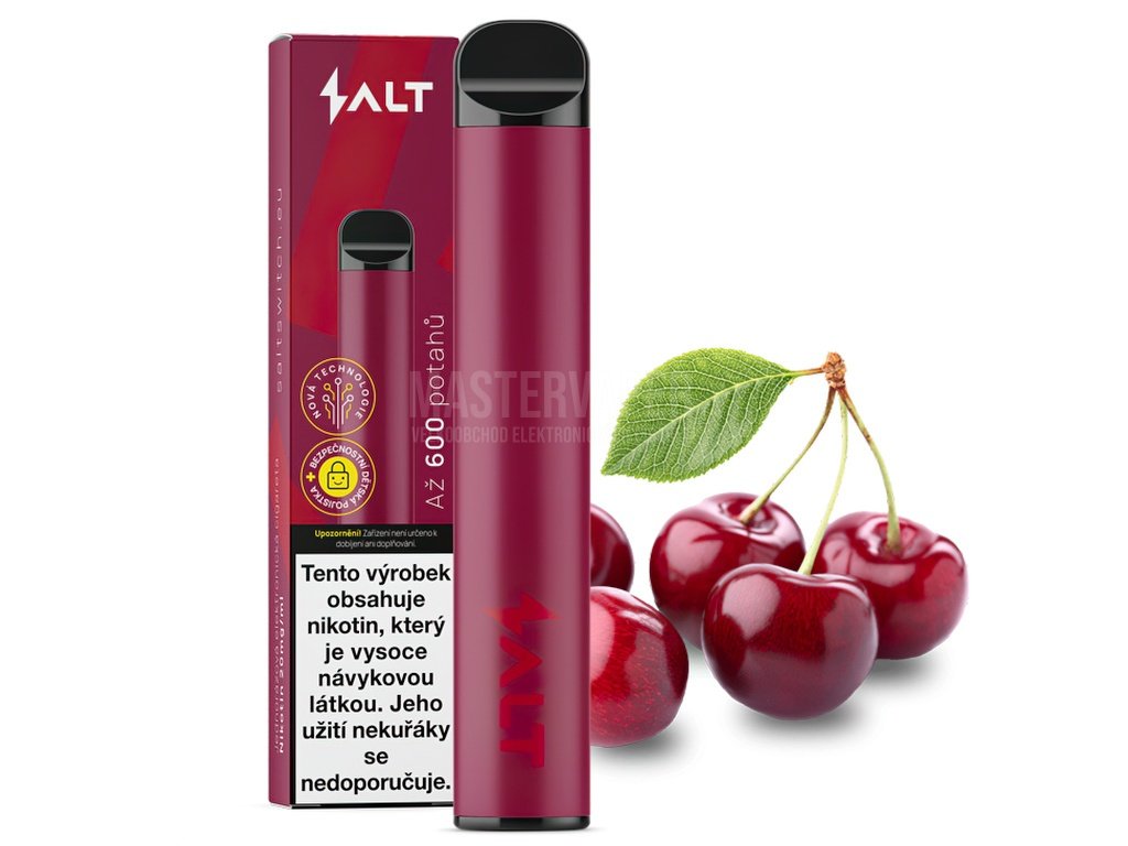 Jednorázová cigareta Salt SWITCH Disposable Pod Kit 20mg Cherry