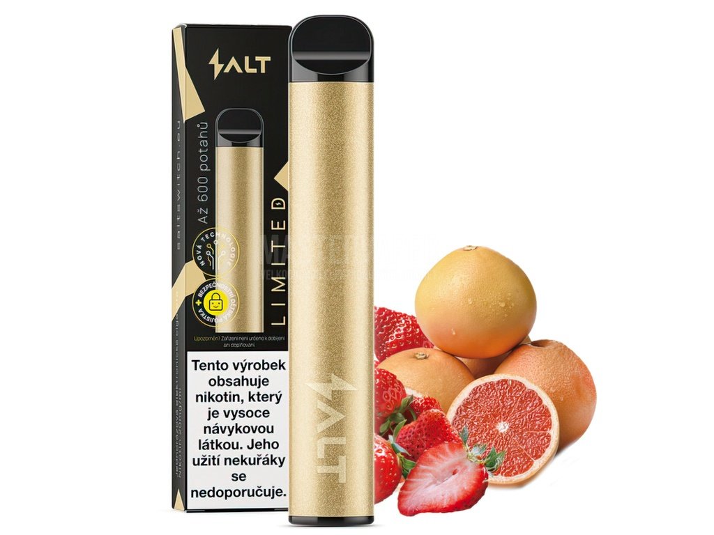 Jednorázová cigareta Salt SWITCH Disposable Pod Kit 20mg Grapefruit Strawberry