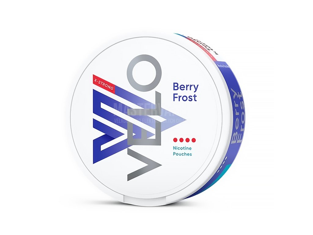 Nikotinové sáčky VELO Berry Frost X-Strong - 15,5mg /g