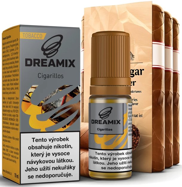 Liquid Dreamix - Doutníkový tabák (Cigarillos Tobacco) 10ml - 12mg