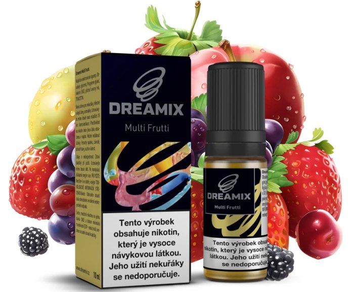 Liquid Dreamix - Ovocný mix (Multi Frutti) 10ml - 12mg