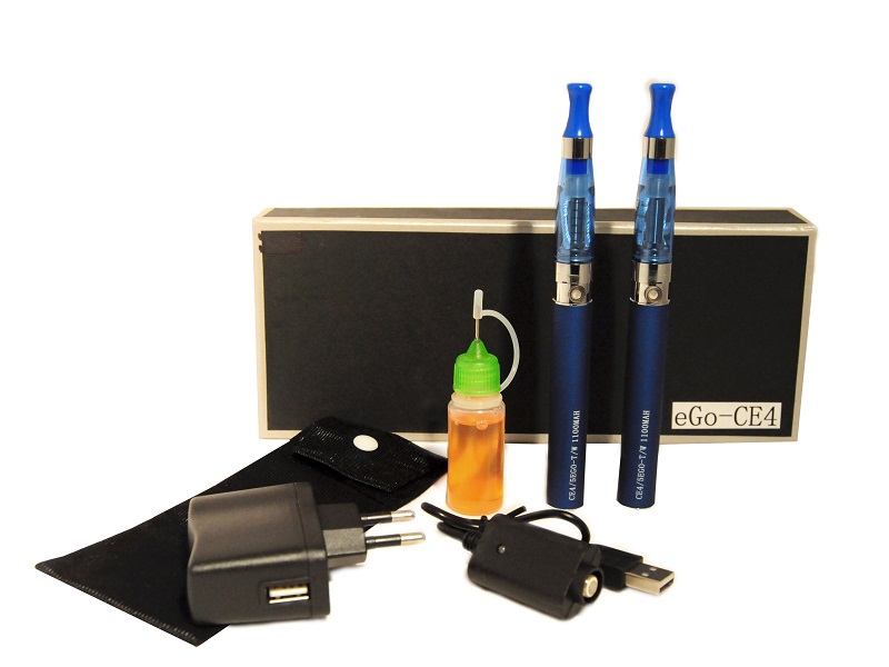 GoTech Elektronická cigareta eGo CE 4 1100 mAh 2ks Modrá