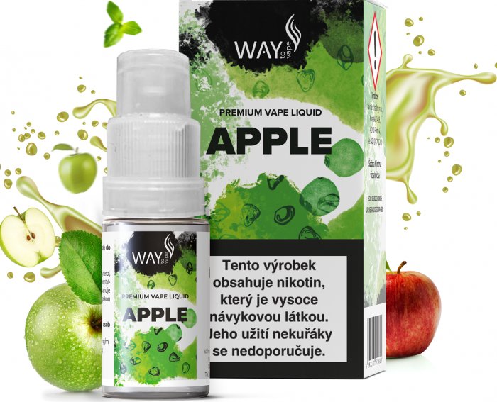 Liquid WAY to Vape Apple 10ml-12mg