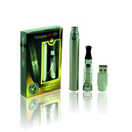 E-cigareta eGo CE 4 start kit 1100mAh 1ks stříbrná 