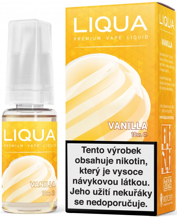 Liquid LIQUA Elements Vanilla 10ml-3mg (Vanilka)