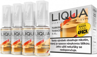 Liquid LIQUA Elements 4Pack Turkish tobacco 4x10ml-3mg (Turecký tabák)
