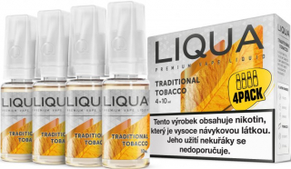 Liquid LIQUA Elements 4Pack Traditional tobacco 4x10ml-0mg (Tradiční tabák)