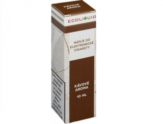 Liquid Ecoliquid Coffee 10ml - 0mg (káva)