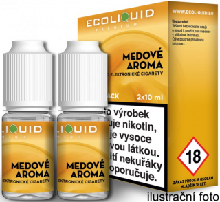 Liquid Ecoliquid Premium 2Pack Honey 2x10ml - 3mg (Med)