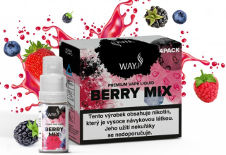 Liquid WAY to Vape 4Pack Berry Mix 4x10ml-18mg