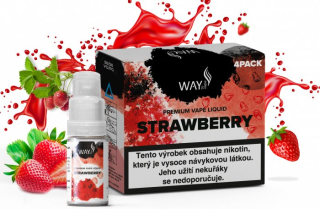 Liquid WAY to Vape 4Pack Strawberry 4x10ml-18mg