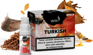 Liquid WAY to Vape 4Pack Turkish 4x10ml-18mg