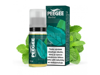 Liguid PEEGEE Menthol 10ml 6mg