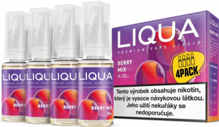 Liquid LIQUA Elements 4Pack Berry Mix 4x10ml-3mg (lesní plody)