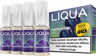 Liquid LIQUA Elements 4Pack Blackcurrant 4x10ml-18mg (černý rybíz)
