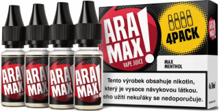 Liquid ARAMAX 4Pack Max Menthol 4x10ml-6mg