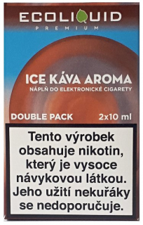 Liquid Ecoliquid Premium 2Pack Ice Coffee 2x10ml - 12mg