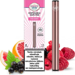 Elektronická cigareta Dinner Lady Vape Pen Pink Berry 20mg