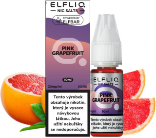 Liquid ELFLIQ Nic SALT Pink Grapefruit 10ml - 20mg
