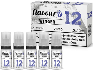 Nikotinová báze Flavourit 70/30 5x10ml 12mg