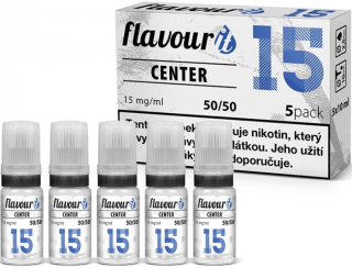 Nikotinová báze Flavourit CENTER 50/50 5x10ml 15mg