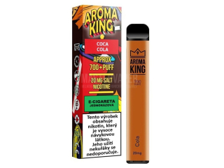 Jednorázová cigareta Aroma King AK 700 Plus Classic Cola 20mg