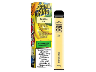 Jednorázová cigareta Aroma King AK 700 Plus Classic Banana ICE 20mg