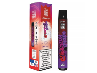 Jednorázová cigareta Aroma King AK Pank Bar - 20mg - Cherry Grape