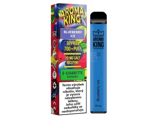 Jednorázová cigareta Aroma King AK 700 Plus Classic Blueberry ICE 20mg