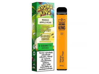 Jednorázová cigareta Aroma King AK 700 Plus Classic Mango Apple Pear 20mg