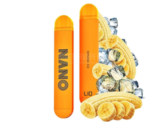 Jednorázová cigareta Lio Nano X 16mg  Banana ICE (Banánová zmrzlina)