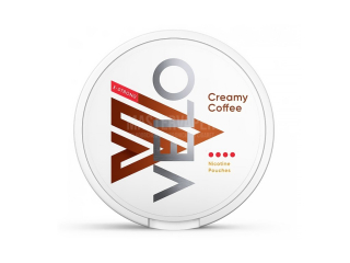 Nikotinové sáčky VELO Creamy Coffee X-Strong - 15,5mg /g