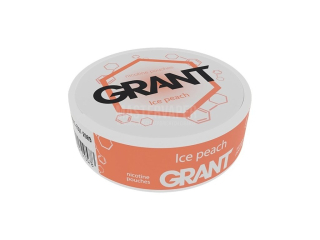 Nikotinové sáčky GRANT ICE Peach - 20mg /g