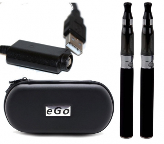 GoTech Elektronická cigareta eGo CE 4 1100 mAh 2ks Černá 
