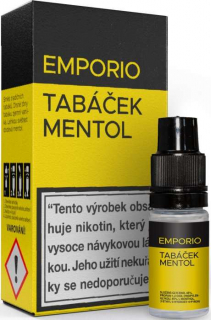 Liquid EMPORIO Tobacco - Menthol 10ml - 12mg